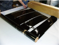 リアガラス重ねデータもあります！カット済カーフィルム販売も可能